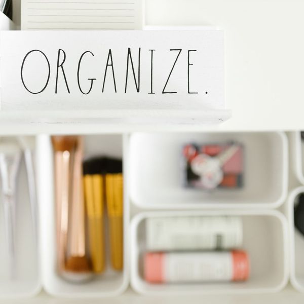 Organization bins.