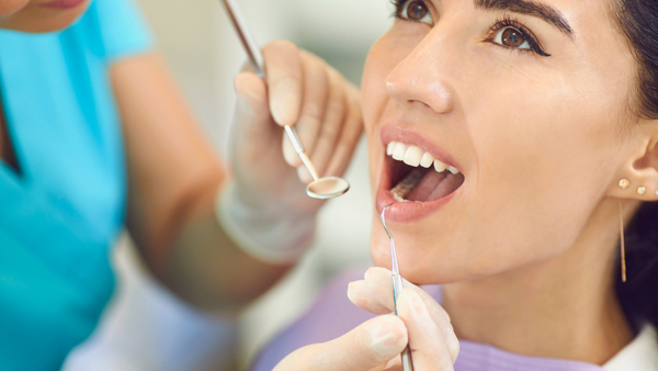 image of a dental visit