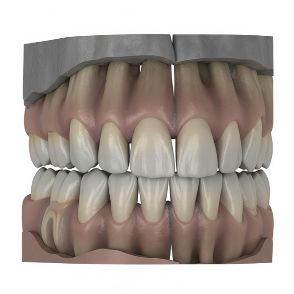 A 3D digital scan of teeth, showcasing diagnostic accuracy. A 3D digital scan of teeth, showcasing diagnostic accuracy.