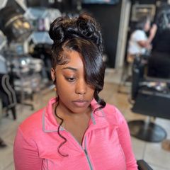 Frontal Wig Install & Updo