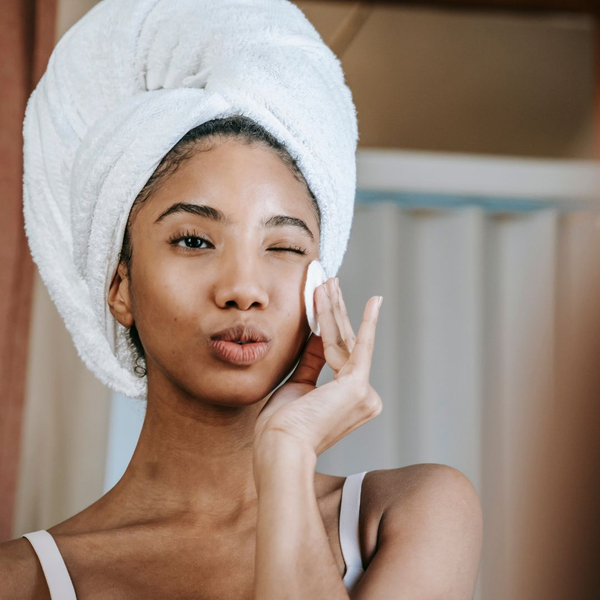 Woman with no wrinkles on her face. Woman with no wrinkles on her face.
