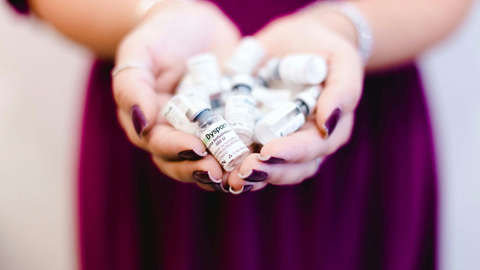Dysport bottles.