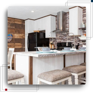 Modular home kitchen