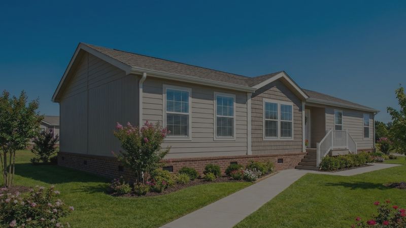 a manufactured home on a permanent foundation