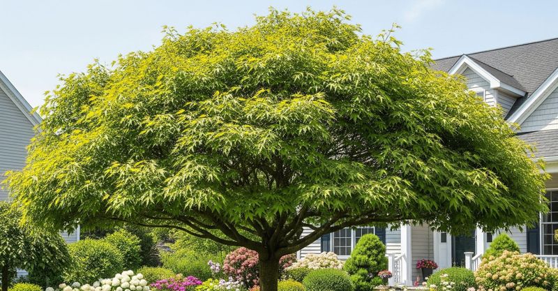 Large tree outside a Georgia home.