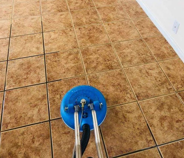 Image of grout cleaning