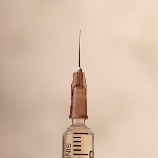 Enlarged view of needle 