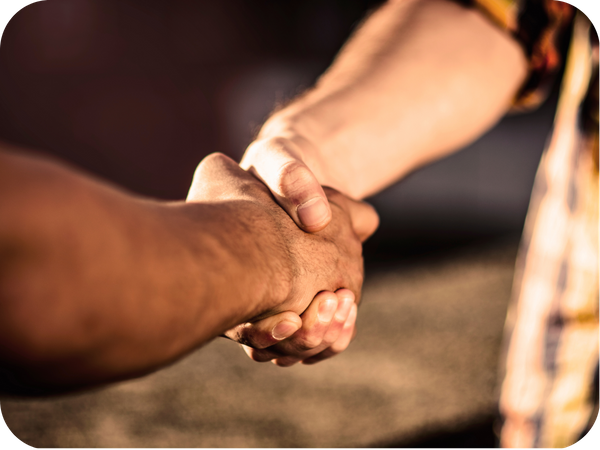 Image of a handshake Image of a handshake