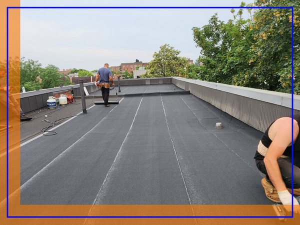 Waterproofing commercial roof
