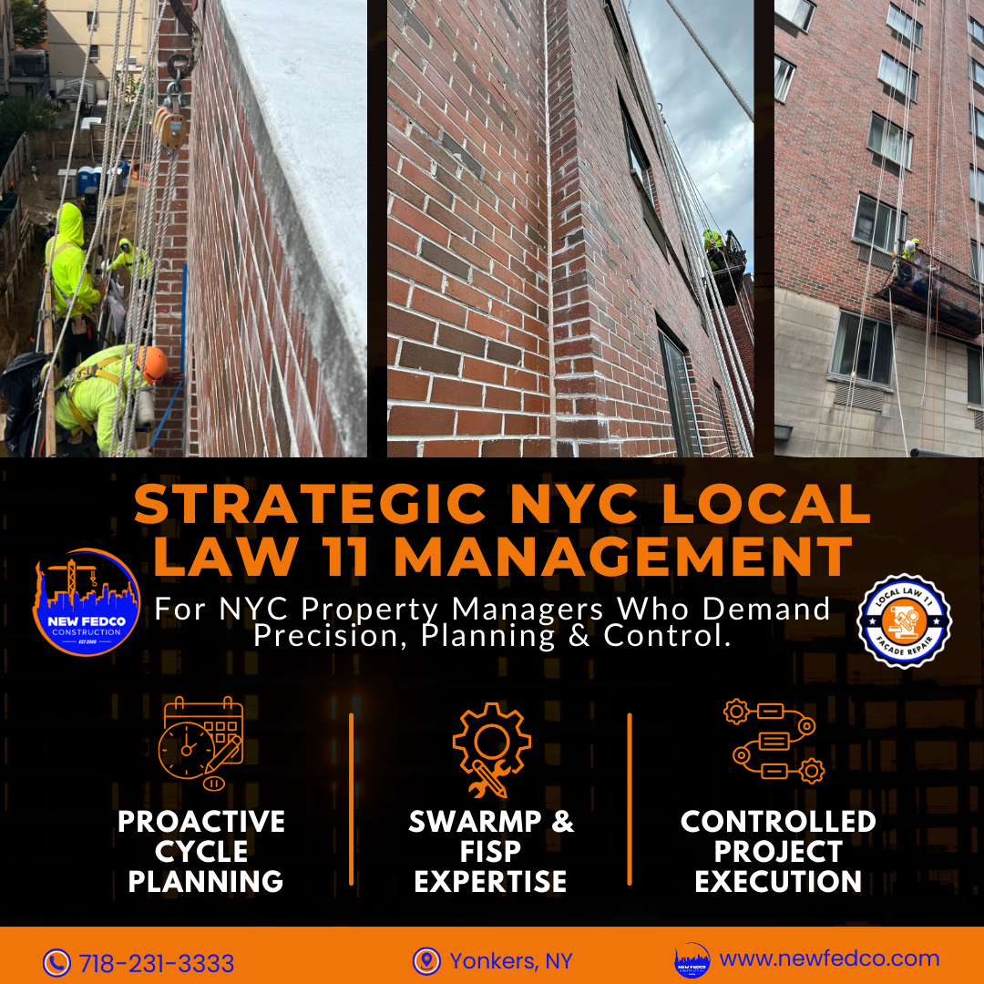 NYC Local Law 11 FISP Facade Compliance Management