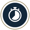 icon of stop watch