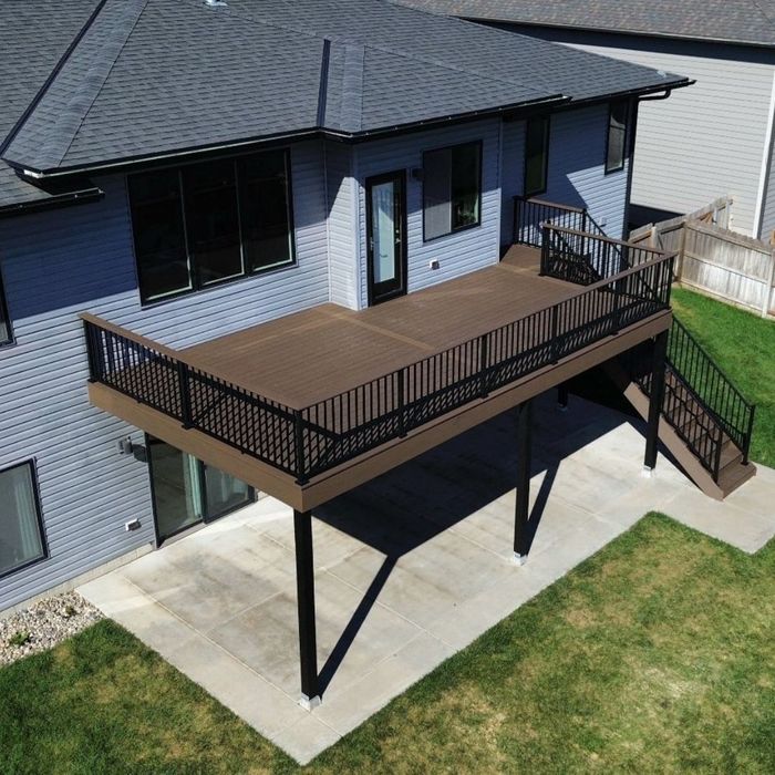 composite decking installation