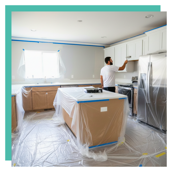 painting kitchen cabinets