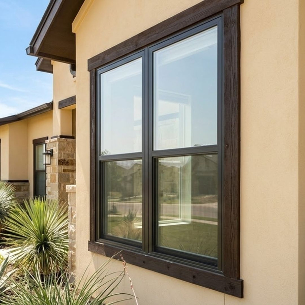 home with double-pane windows