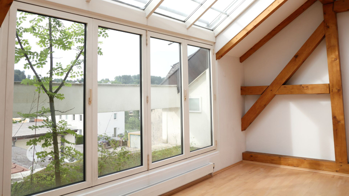 bright interior with new windows