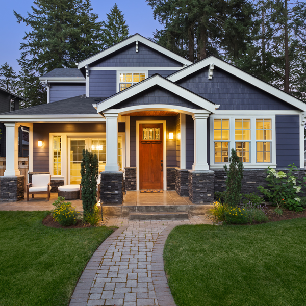 image of a beautiful home with windows