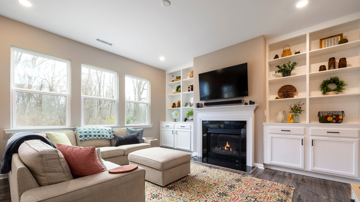 image of windows in a living room