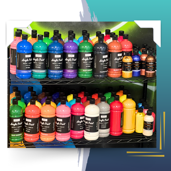 acrylic paint supplies