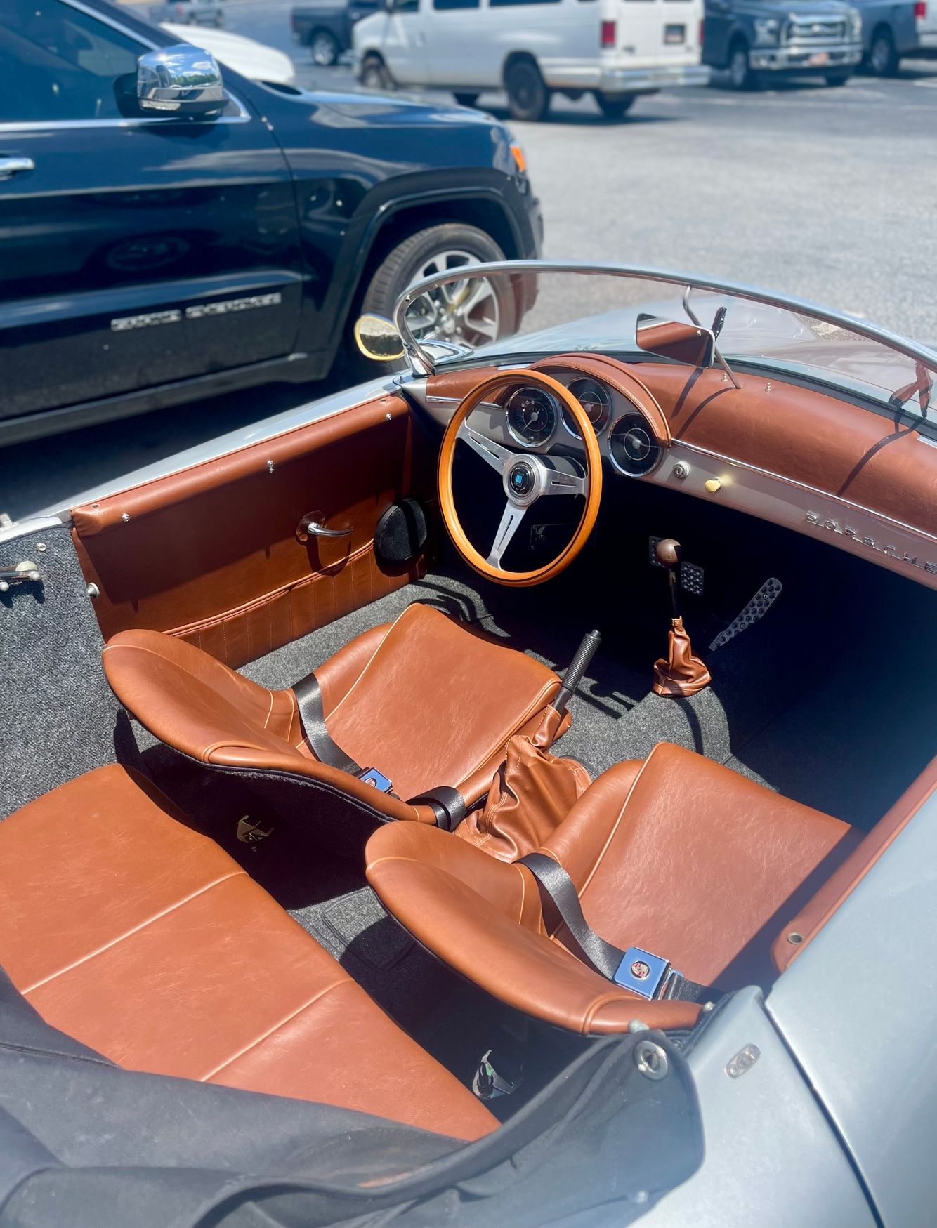 356 Porsche Interior 