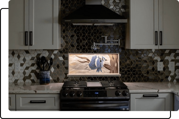 kitchen led lighting niche