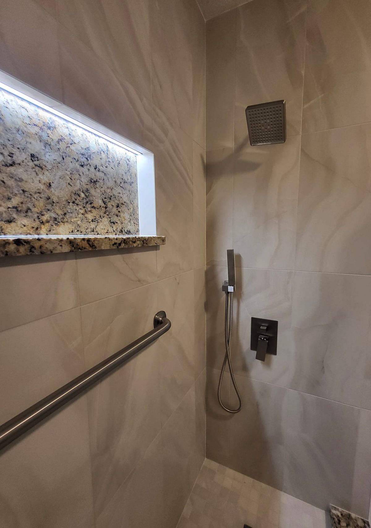 IN2513K Shower Niche from Different Perspective