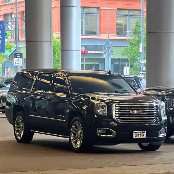 GMC SUV parked