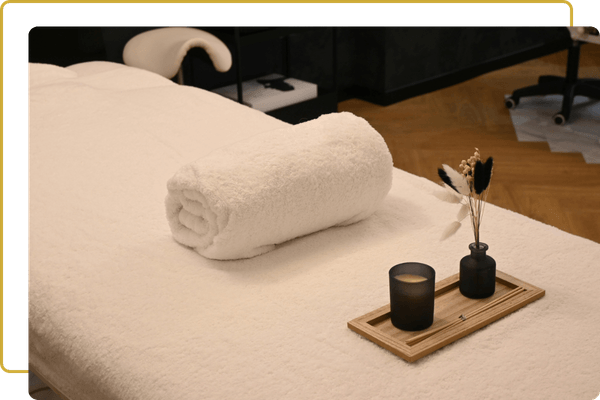 serene spa setting