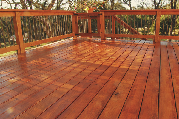 New deck installation