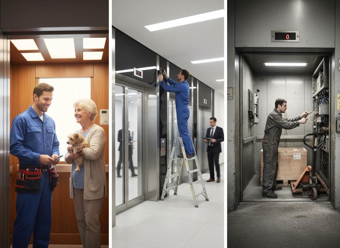 Elevator Service and Maintenance Scenarios