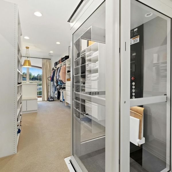 elevator coming out in home closet elevator coming out in home closet