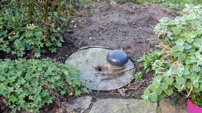 Septic Tank in ground