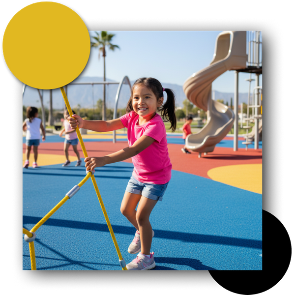 children on a playground