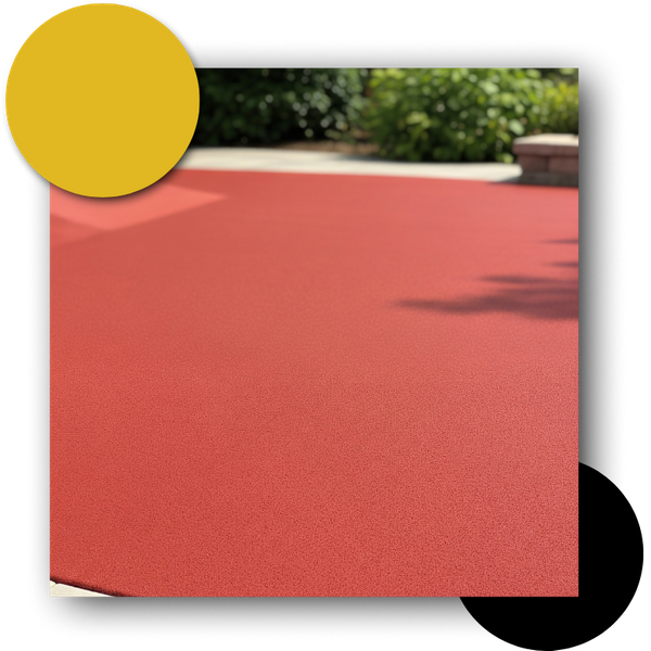 Inclusive playground with rubber flooring and ADA-accessible design features