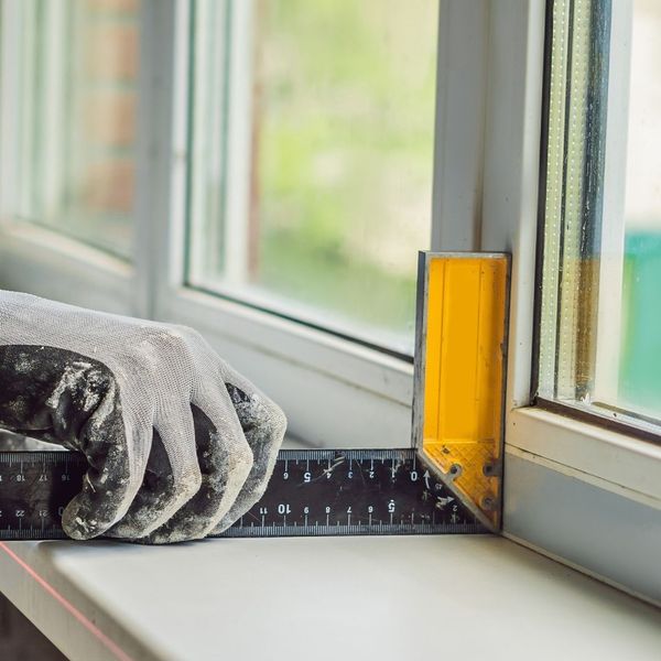 Window installation.