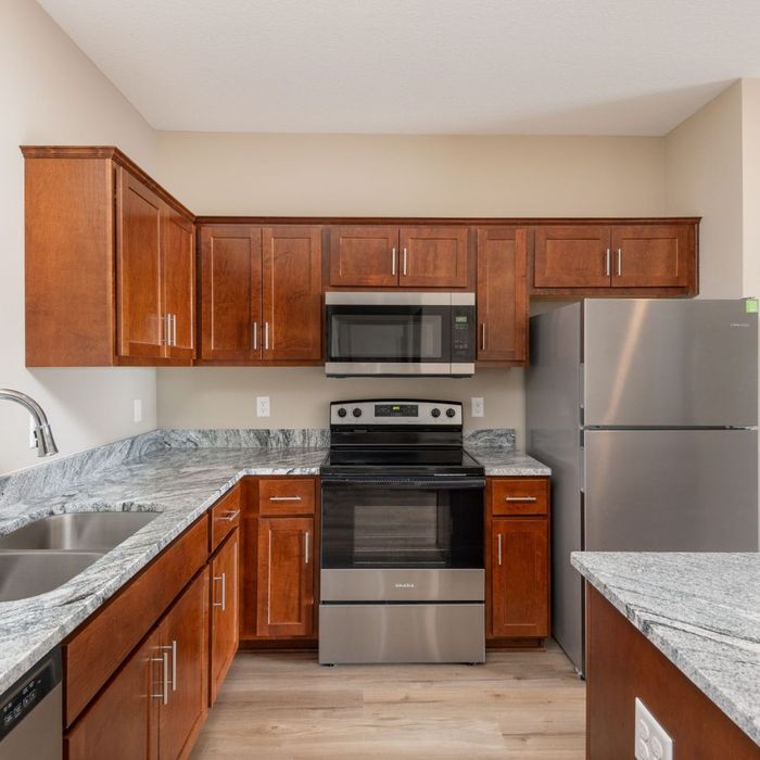 Traverse Green Apartments kitchen Traverse Green Apartments kitchen
