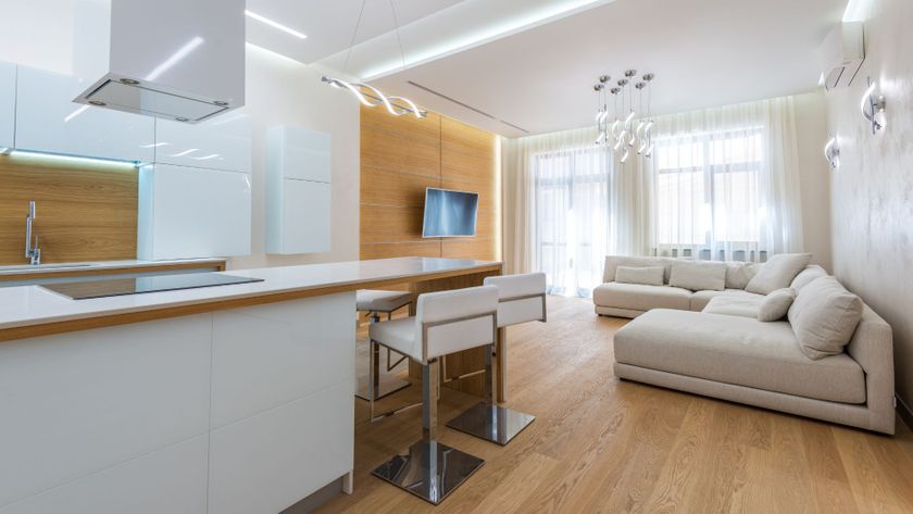 luxury modern apartment (stock image)