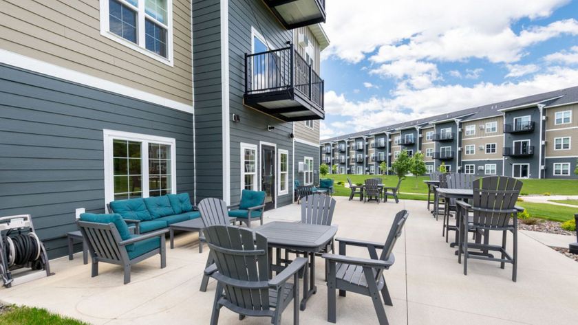 Traverse Green Apartments outdoor space
