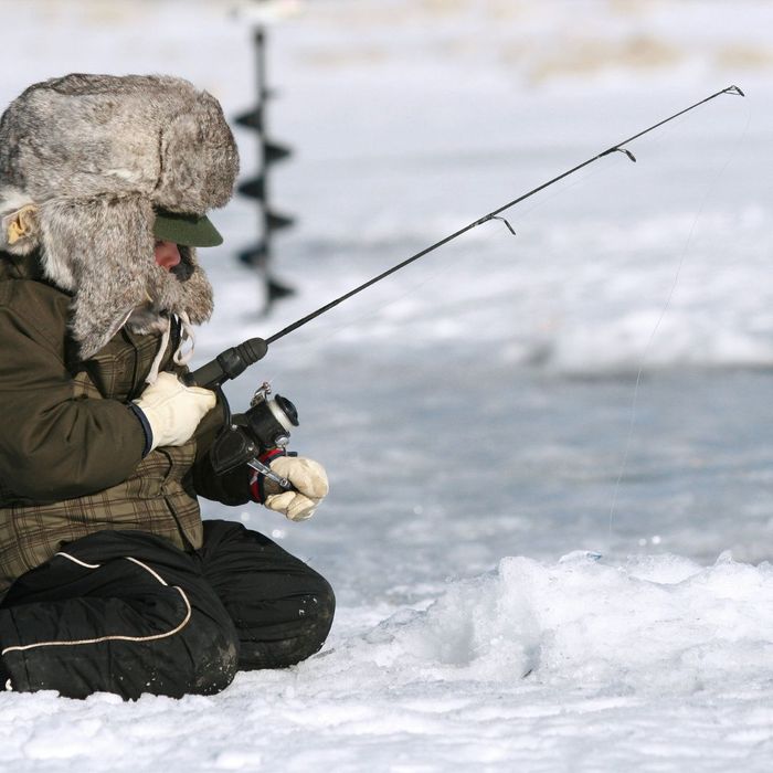 ice fishing