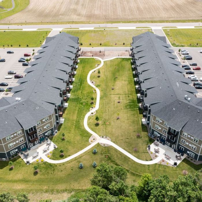 aerial view of our luxury apartments aerial view of our luxury apartments