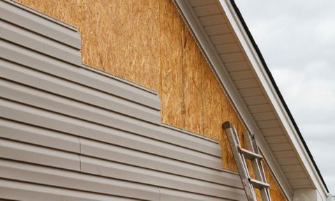 image of siding installation