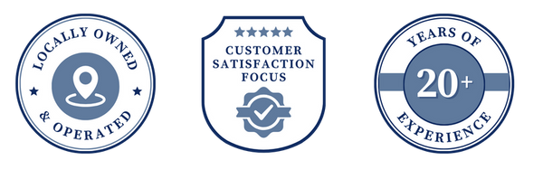locally owned & operated, customer satisfaction focus, 20+ years of experience