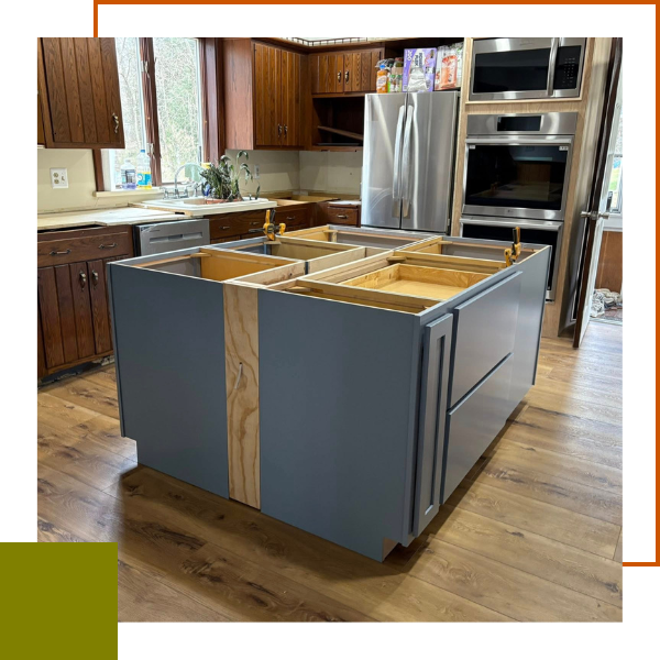 kitchen island remodeling
