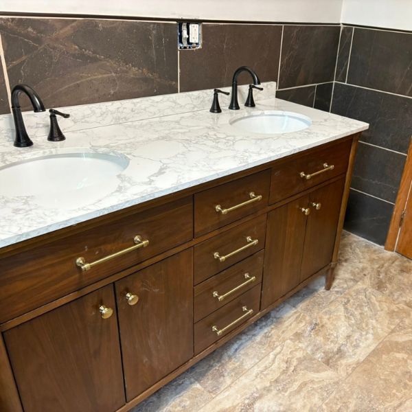 renovating a bathroom