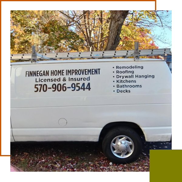 Finnegan Home Improvement van