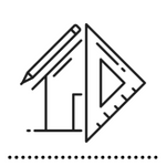 architecture sketch icon