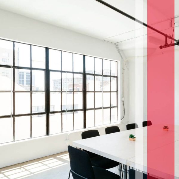 board room with carpet