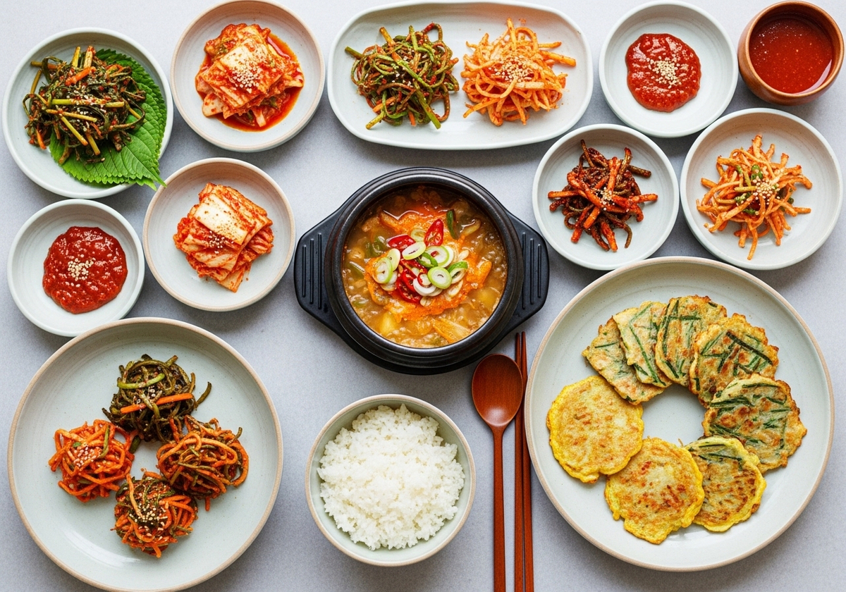 Korean Banchan Feast
