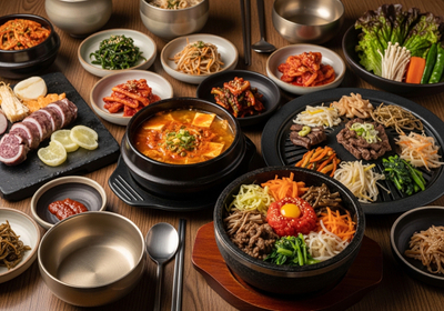 Korean Cuisine Feast