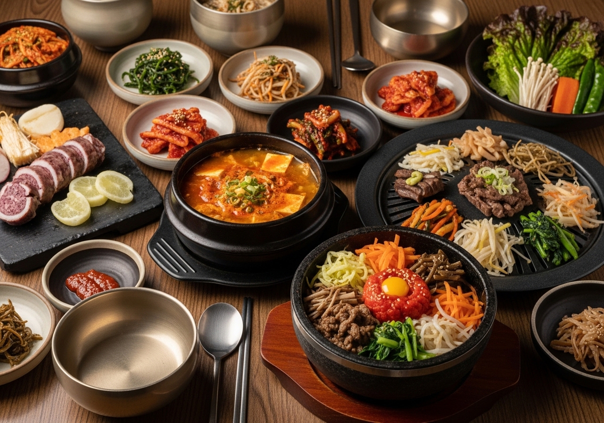 Korean Cuisine Feast