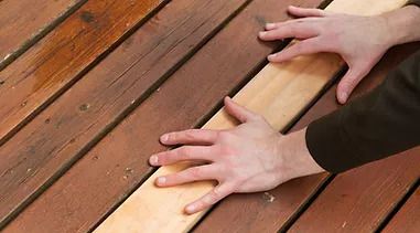 wood deck